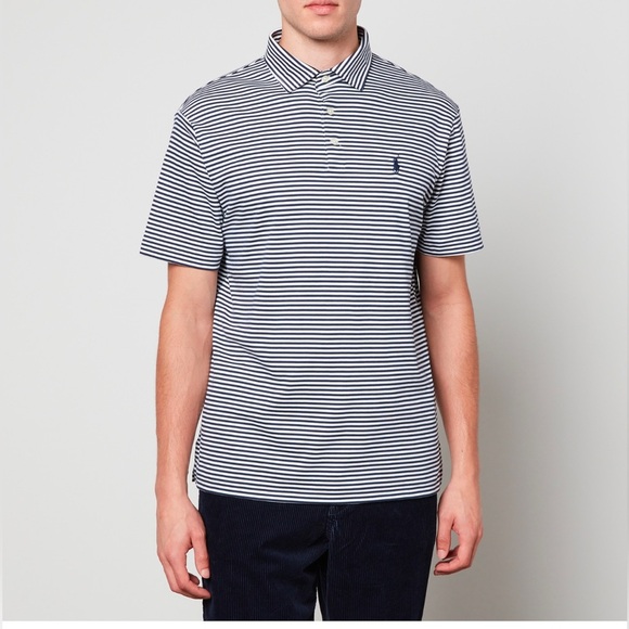 Men’s Ralph Lauren Polo in Grey & Black Classic Fit, XS - Picture 1 of 6